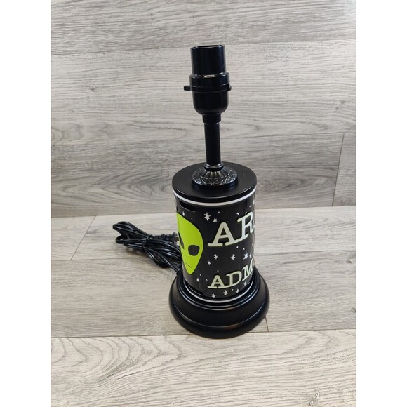 Area 51 No Admittance Table Lamp-No Lamp Shade-Very Unique and Cool! - Picture 6 of 8